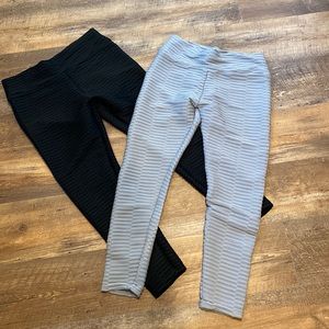 Get both pairs of cinched booty leggings!